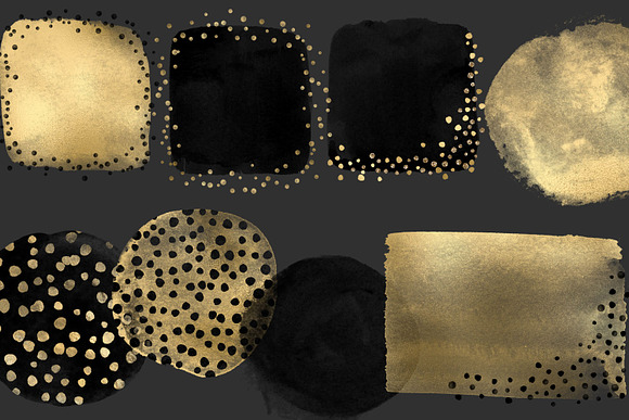 Golden Cheetah Brush Strokes in Objects - product preview 2