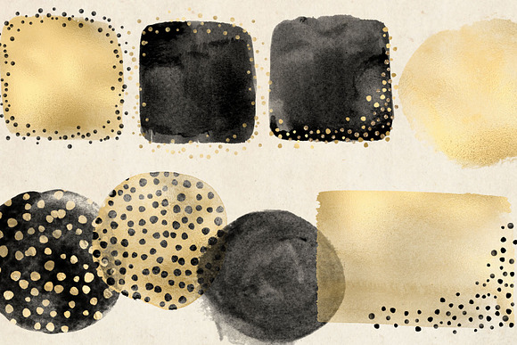 Golden Cheetah Brush Strokes in Objects - product preview 3