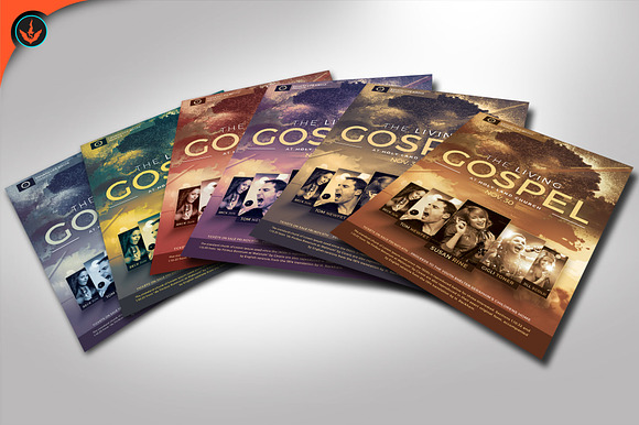 Gospel Concert Flyer Template in Flyer Templates - product preview 3