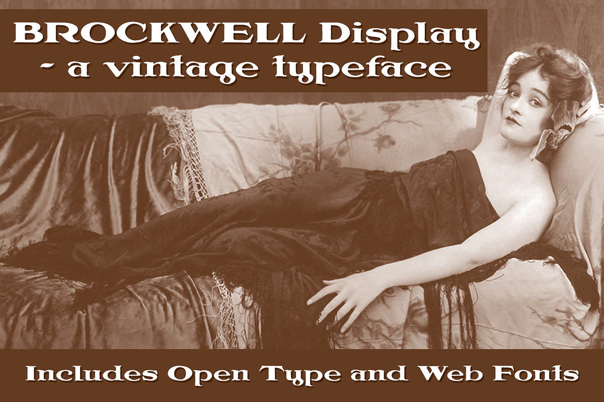 Brockwell Display - OTF & WOFF Fonts in Display Fonts - product preview 8
