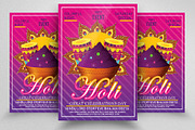 Holi Festival Flyer/Poster Template