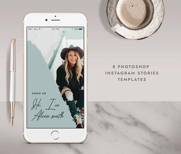 Instagram Storyies for Blogger IN003 in Instagram Templates - product preview 3