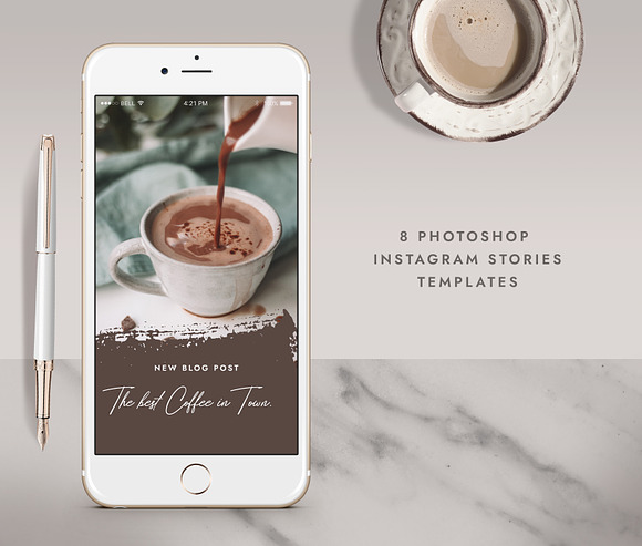 Instagram Storyies for Blogger IN003 in Instagram Templates - product preview 4