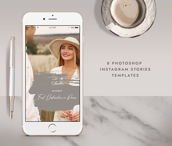 Instagram Storyies for Blogger IN003 in Instagram Templates - product preview 5