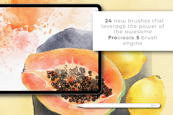 EVERYTHING WATERCOLOUR for Procreate in Add-Ons - product preview 16