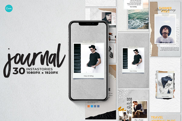 Journal Stories and Post | Canva