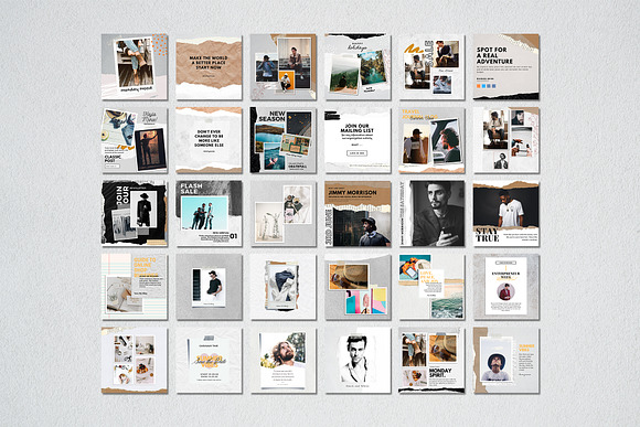 Journal Stories and Post | Canva in Instagram Templates - product preview 15