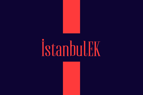 IstanbulEK Modern Font