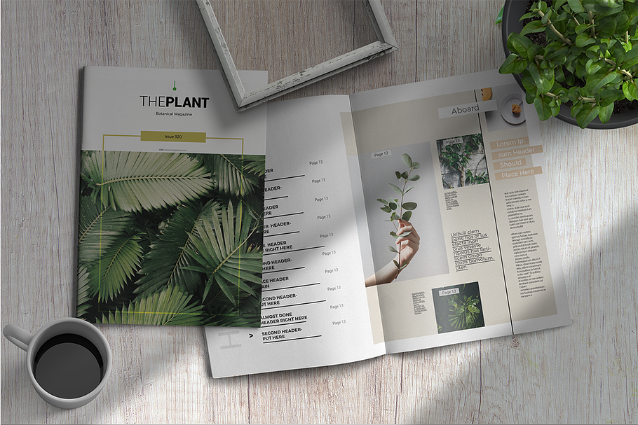 Theplant | Magazine Template in Magazine Templates - product preview 8