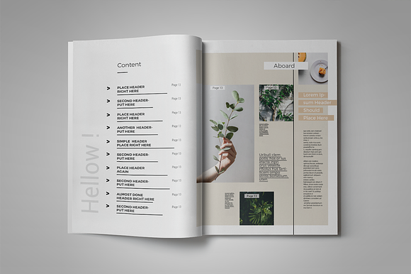 Theplant | Magazine Template in Magazine Templates - product preview 1