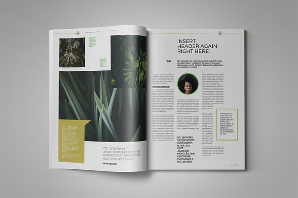 Theplant | Magazine Template in Magazine Templates - product preview 6