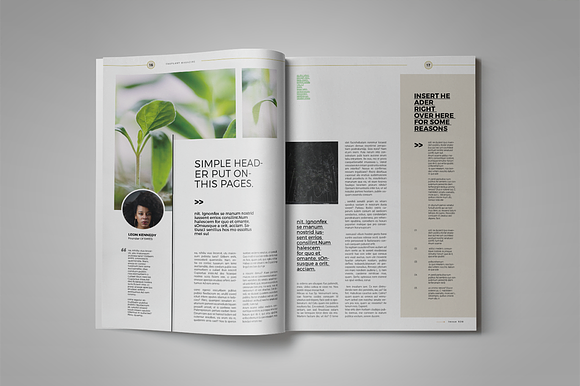 Theplant | Magazine Template in Magazine Templates - product preview 9
