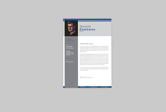 Donald Resume Designer in Resume Templates - product preview 3