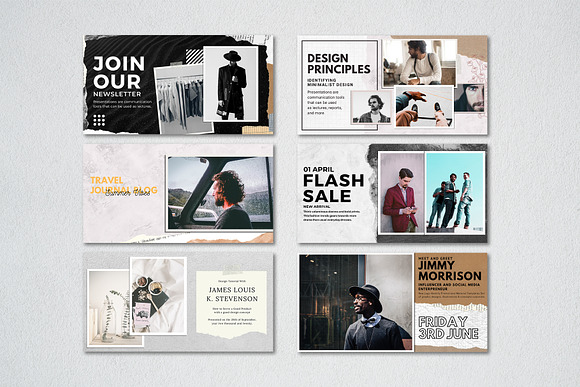 Journal Facebook | Canva in Facebook Templates - product preview 3