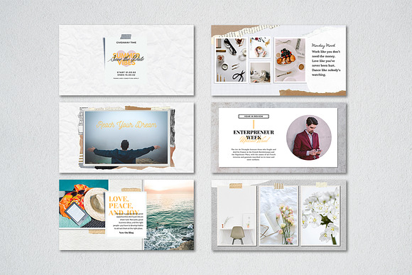 Journal Facebook | Canva in Facebook Templates - product preview 4