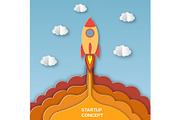 Rocket for startup business project