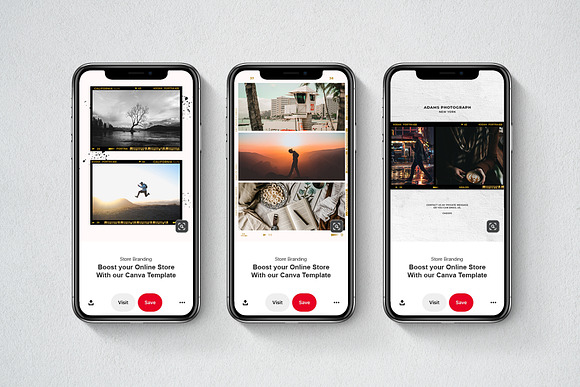 Pinterest Film Frame in Pinterest Templates - product preview 5