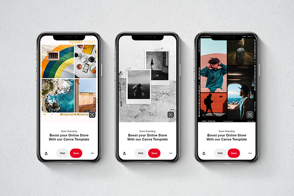 Pinterest Film Frame in Pinterest Templates - product preview 6
