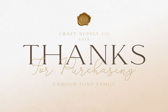 Gamour - Elegant Serif Font + Bonus in Serif Fonts - product preview 8