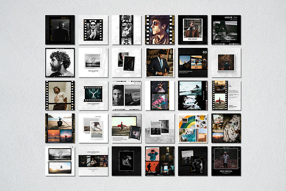 Film Frame Bundle in Instagram Templates - product preview 6
