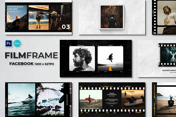Film Frame Bundle in Instagram Templates - product preview 33