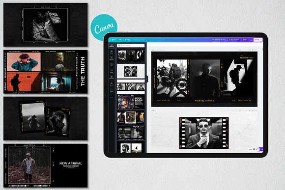 Film Frame Bundle in Instagram Templates - product preview 34