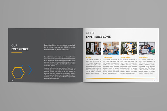 A5 Simple Brochure in Brochure Templates - product preview 5