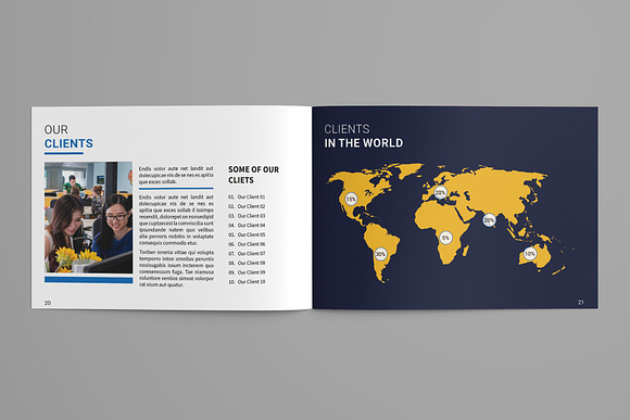 A5 Simple Brochure in Brochure Templates - product preview 6