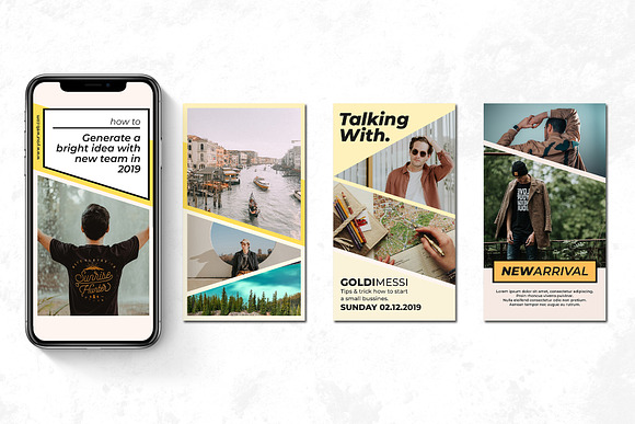 Stories Bold in Instagram Templates - product preview 1