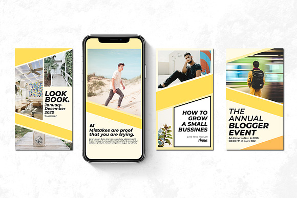 Stories Bold in Instagram Templates - product preview 3