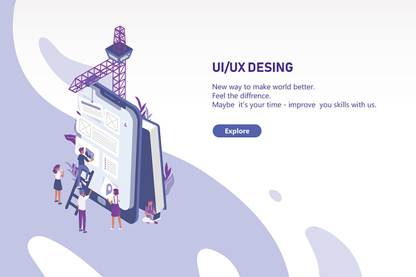 UI/UX design concept