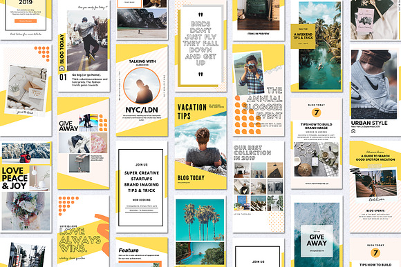 Canva Stories Bold in Instagram Templates - product preview 2