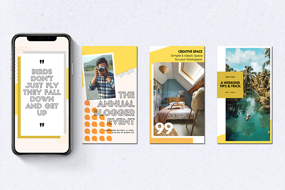 Canva Stories Bold in Instagram Templates - product preview 5
