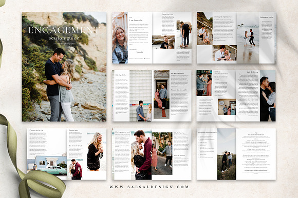 Engagement Marketing Magazine MG011 in Card Templates - product preview 4
