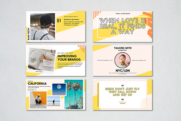 Bold Post Banners in Facebook Templates - product preview 3