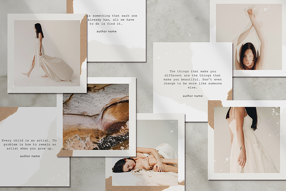 Thea Instagram puzzle | CANVA in Instagram Templates - product preview 2