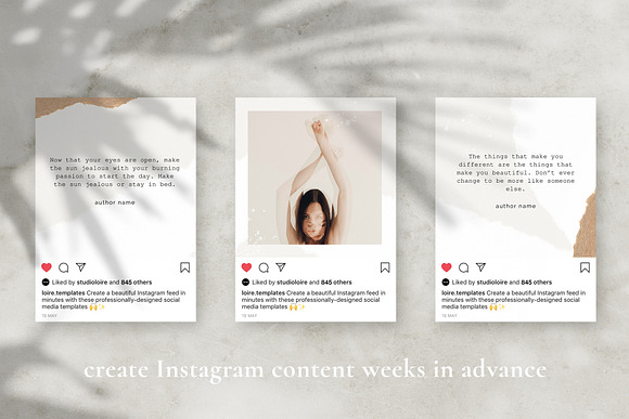 Thea Instagram puzzle | CANVA in Instagram Templates - product preview 4