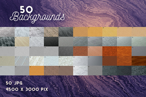 50 Textured Backgrounds in Textures - product preview 2