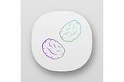 Burger patties app icon