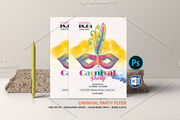 Carnival Party Flyer -V03