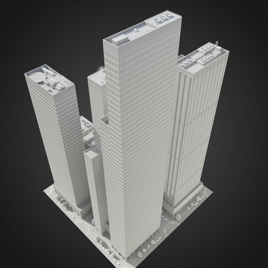 City District H2-C8 in Architecture - product preview 11
