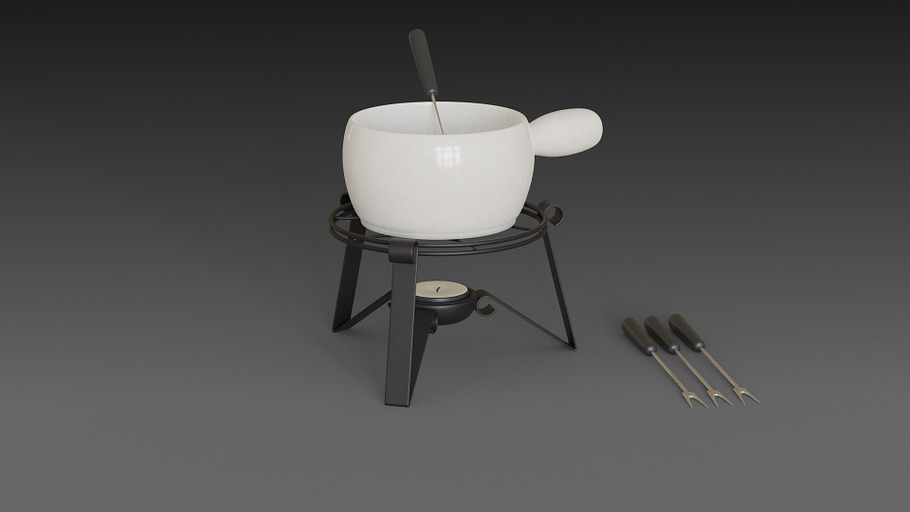 Fondue set in Food - product preview 4