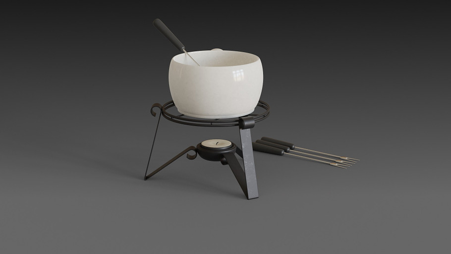 Fondue set in Food - product preview 5