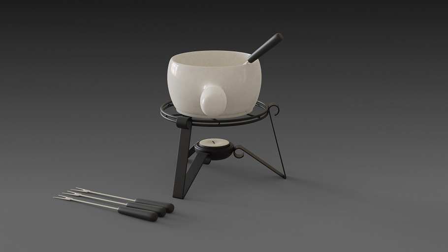 Fondue set in Food - product preview 7