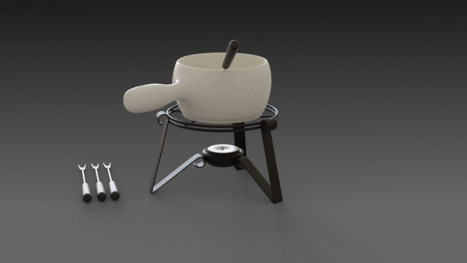 Fondue set in Food - product preview 9