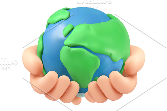 Save the planet! Earth Day, vectors in Illustrations - product preview 2