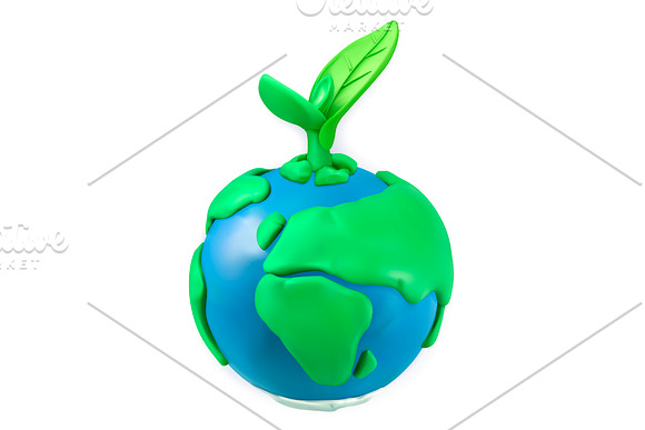 Save the planet! Earth Day, vectors in Illustrations - product preview 3