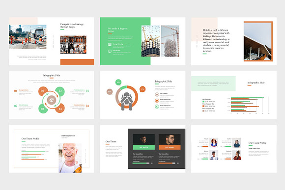 Kumeo : Construction Powerpoint in PowerPoint Templates - product preview 2