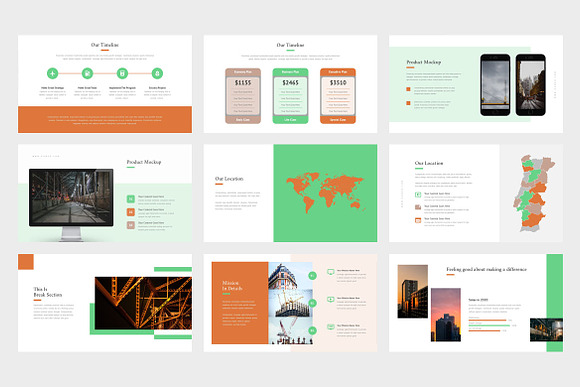 Kumeo : Construction Powerpoint in PowerPoint Templates - product preview 3