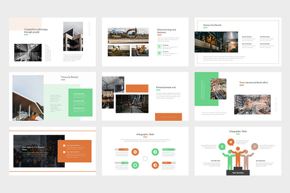 Kumeo : Construction Powerpoint in PowerPoint Templates - product preview 4